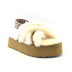 UGG Disco Cross Slide Chestnut