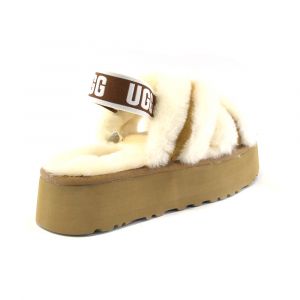 UGG Disco Cross Slide Chestnut