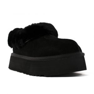 Mate Revival/Platform Slipper Black
