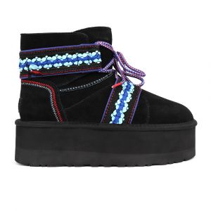 Ugg Mini Braid Platform Black
