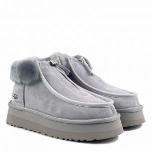 Ugg Funkette Platform Boots Grey-Violet
