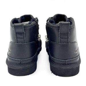 KIDS NEUMEL Snapback LEATHER BLACK