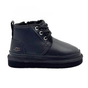 KIDS NEUMEL Snapback LEATHER BLACK
