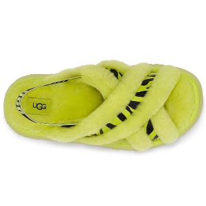 UGG Disco Cross Slide Key Lime