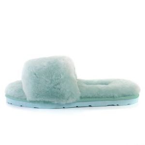 Ugg Fluff Slide Slippers Lake Blue