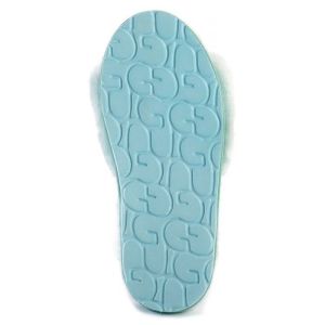 Ugg Fluff Slide Slippers Lake Blue
