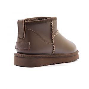 Ultra Mini Leather Chocolate