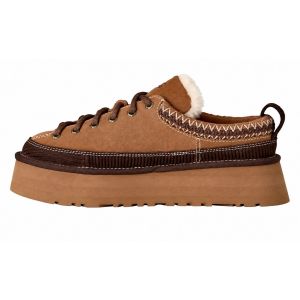 HERITAGE LACE-UP SLIPPER CHESTNUT