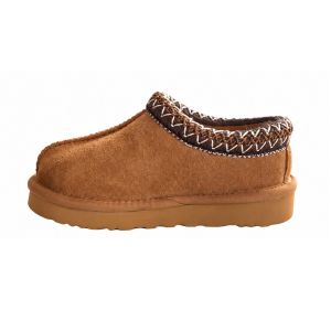KIDS TASMAN SLIPPERS CHESTNUT